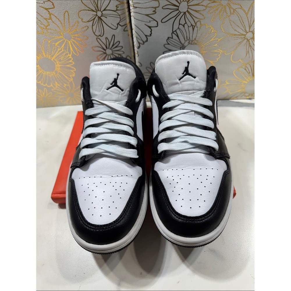 Nike Air Jordan 1 Low Panda White Black Womens 10 - Picture 9 of 9